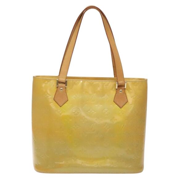 LOUIS VUITTON Monogram Vernis Houston Hand Bag Gris M91053 - Picture 13 of 16